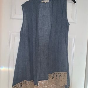 Indigo Soul Thin Denim Vest